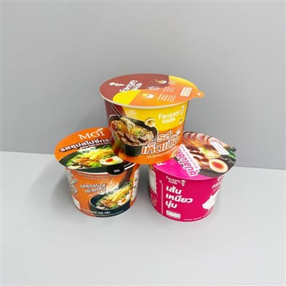 32oz 1000ml Customized Nouy Cup ak kouvèti papye aliminyòm