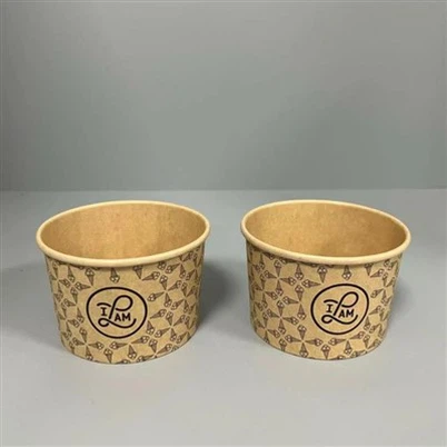 Kraft basen krèm glase